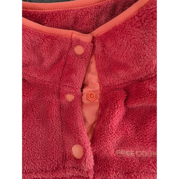 Free Country Women's Pullover Fleece – XXL – Coral Blush Pink - Picture 3 of 5